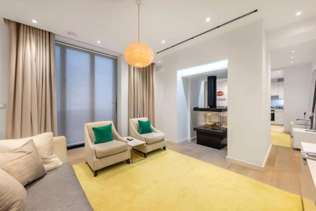 Posh 3 Bedroom Flat With Terrace And Indoor Fireplace In Mayfair, Near Hyde Park Λονδίνο Εξωτερικό φωτογραφία